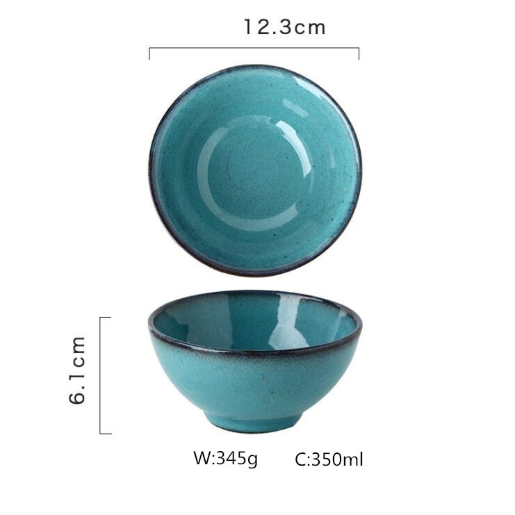 Porcelain Dinner Plate Set Kitchen Plate Ceramic Tableware  Food Dishes Rice Salad Noodles Bowl Soup Kitchen Cook Tool