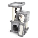 Domestic Delivery Cat House Luxury Cat Jumping Toy with Ladder Scratching Wood Climbing Tree Toys Cat Furniture