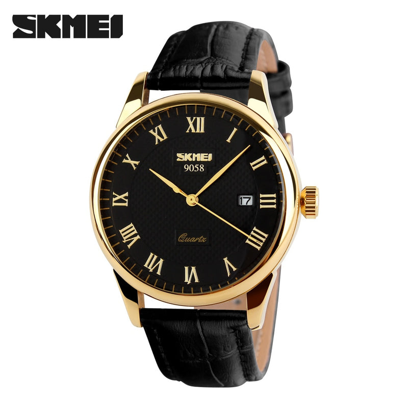 Mens Watches Top Brand Luxury Quartz Watch Skmei Fashion Casual Business Wristwatches Waterproof Male Watch Relogio Masculino