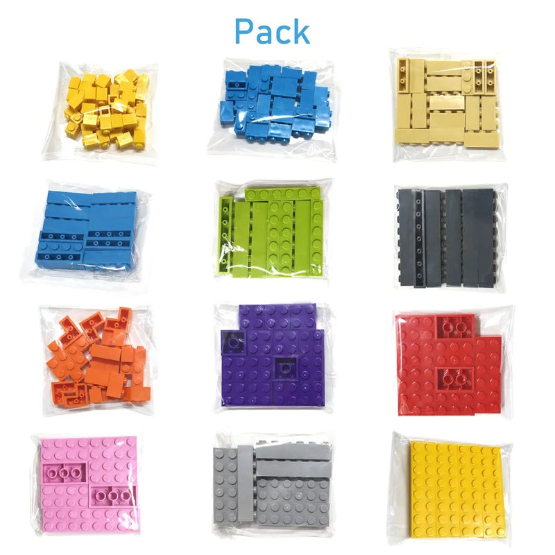 20PCS Thick 1x10 DIY Building Blocks Figures Bricks Educational Creative Size Compatible With Brands Toys for Children 6111