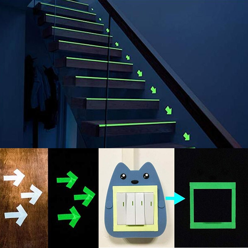 Luminous Photoluminescent Tape Glow In The Dark Stage Home Decoration