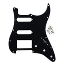FLEOR Set of 11 Holes Electric Guitar Pickguard SSH HSS Guitar Scratch Plate & Screws Fit ST Guitar Parts,8 Colors Choose