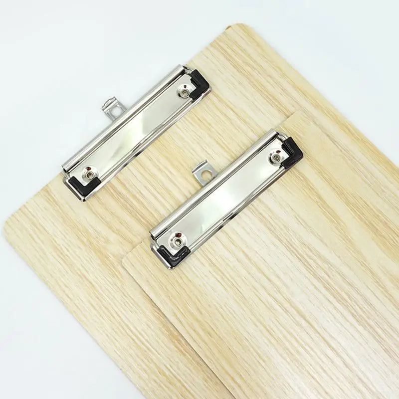 Portable A4 A5 hard Wooden Writing Clipboard File Hardboard Office School Stationery