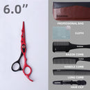Brainbow 5.5' /6.0' Professional Hair Scissors Japan Hairdressing Barber Scissors Thinning Cutting Shears Haircut Hair Style