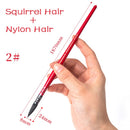 Professional Watercolor Paint Brush Handmade Squirrel Nylon Hair Pointed Painting Brush Set for Watercolor Painting Art Supplies