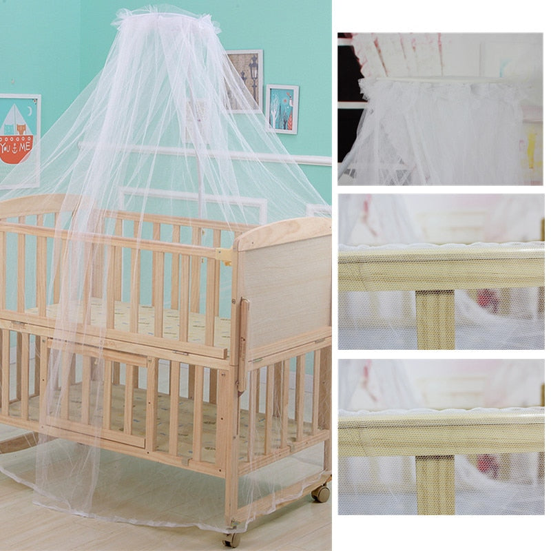 Summer Baby Mosquito Net Mesh Dome Bedroom Curtain Nets Newborn Infants Portable Canopy Kids Bed Supplies