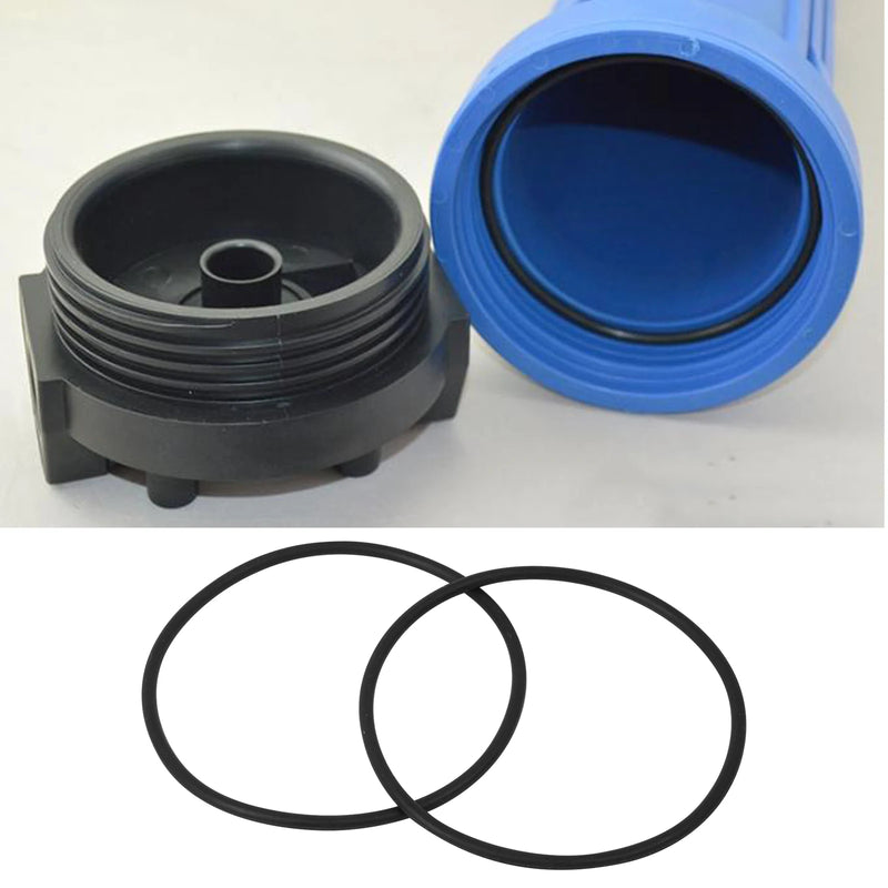 10 Water Filters Compatible Gaskets Replacement Rubber O-Rings Leak-Proof Water Filters Seals for Universal 10 Inch Water Filter