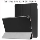 PU Leather Fundas Tablet Case for iPadpro iPad Pro 12 9 12.9 2nd 2017 A1671 2015 A1652 Cover Coque Stand PC Smart Sleep Shell