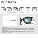 KINGSEVEN 2022 Polarized Women's Sunglasses Gradient Lens Luxury Sun glasses Brand Lentes de sol Mujer