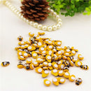 50/100pcs Bee Wooden Mini DIY Scrapbooking Easter Decoration Home Wall Decor Birt hday Party Decorations  Bee Wooden Kids Gift