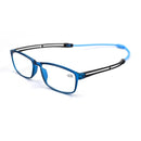 IENJOY Magnetic Reading Glasses Folding Square Adjustable Hanging Neck Presbyopia Eyewear Women Diopter Reader Eyeglasses Men