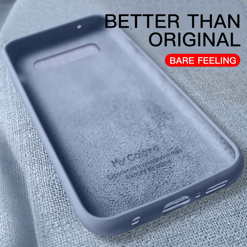 Ultra Thin Liquid Silicone Original Case For Oneplus 7 T Pro 6 6T 5 5T 8 Nord One Plus 7T Pro Soft Candy Cover Protection Bumper