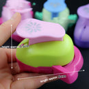 1pc creative paper card photo DIY craft flower shape corner puncher, business paper card cutting hole punch office stationery