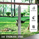 SucceBuy 152M/500Ft Wire Rope 316 Stainless Steel Strong Tension Soft Fishing Lifting Cable 7*7 Clothesline 1.5MM-3.2MM Diameter