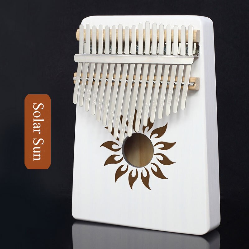 17 Keys Kalimba Mahogany Thumb Piano Reed 17 Key Music Keyboard Mini Piano High-Quality Wooden African Kalimba Finger Piano