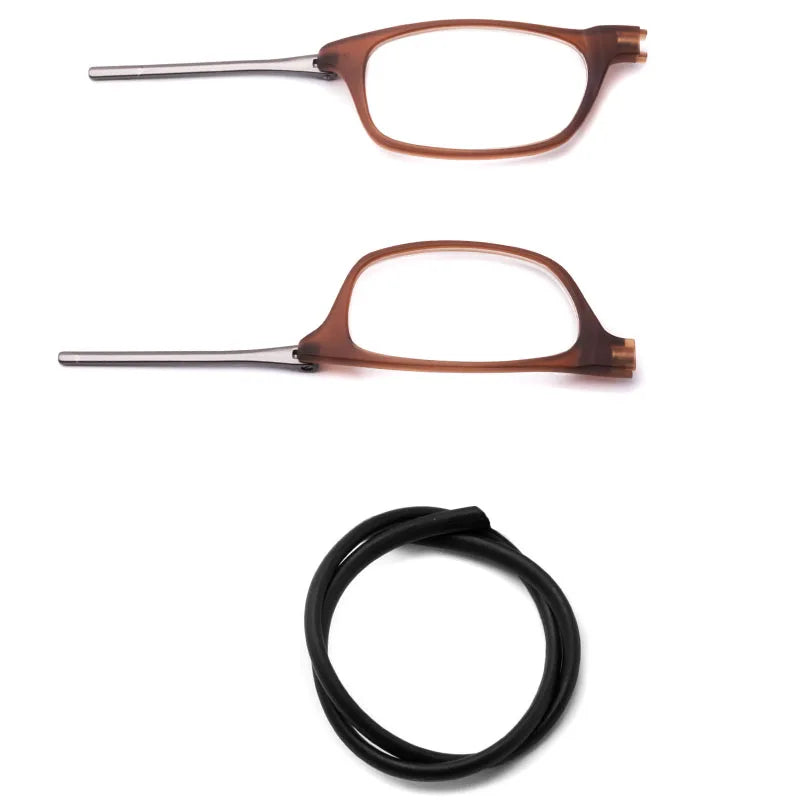 MGHBHS high-grade TR magnetic absorption hanging neck reading glasses for men and women portable magnet reading glasses