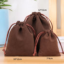 Coloful Velvet Bag Jewelry Packing Velvet Drawstring Pouches Beads/Candy/Jewelry Drawstring Bag Gift Bags For Wedding Christmas