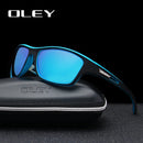 OLEY Polarized Sunglasses Men's Driving Shades Outdoor sports For Men Luxury Brand Designer Oculos Customizable logo YG202