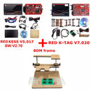 Unlimited 2.8 EU Red Kess V5.017 KTAG V7.020 4 LED 2.25 BDM Frame K-TAG 7.020 Master KESS 5.017 OBD2 Tuning ECU Programmer Tool