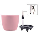 PP Self Watering Planters Flower Pots Indoor with Water Level Indicators 6x5'' New Hot