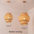 Modern Bamboo Hand Woven Bamboo Art Chandelier Dining Rroom Bamboo Lantern Chandelier Bedroom Dining Room Lamp