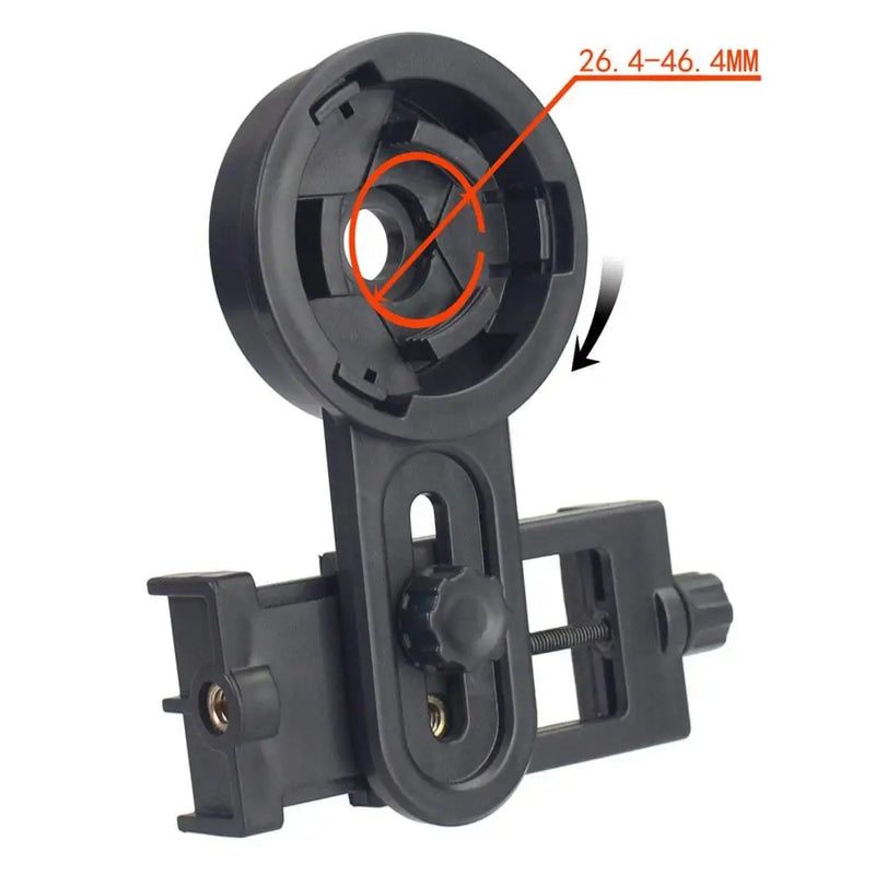 Universal Cell Phone Telescope Adapter Holder Spotting Scope Bracket Binoculars Mount Microscope Support