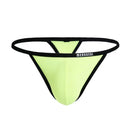 Pure Color Mens Thong Seamless Transparent Underwear T-back Soft Panties Pure Male T-Back 8 Colors