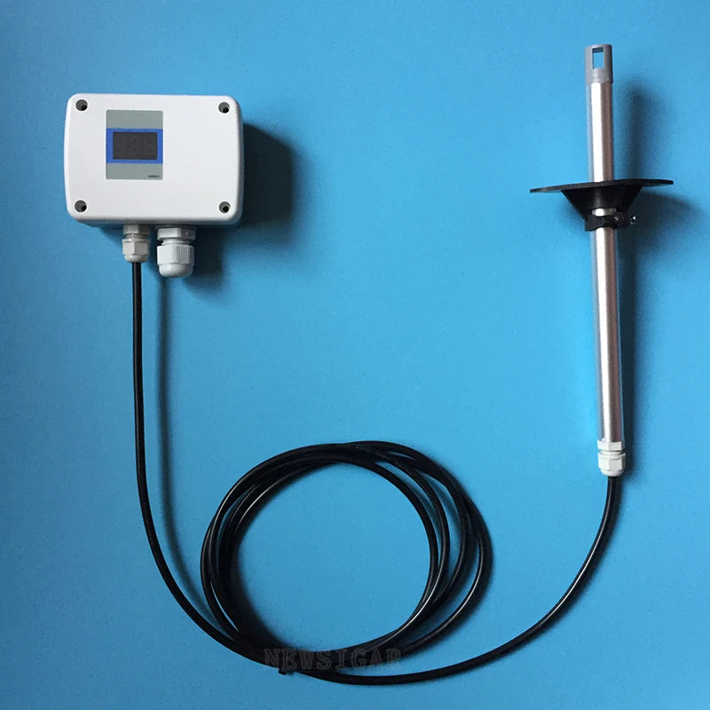 Wind Velocity Indicator Air Velocity Sensor Display Anemoscope Anemometer for Duct pipeline pipe conduit 0-5V 0-10V 4-20mA