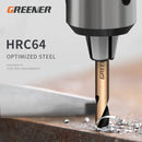 GREENER 3.0-6.0mm Cobalt Coated Twist Drill Bit Set Super Hard Drill Bit For Wood/Metal/Stainless Steel Hole Cutter Power Tools