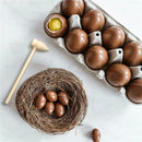 20/50/100 Pieces Mini Wooden Hammer Balls Toy Pounder Replacement Wood Mallets Baby 3D Baking Tools