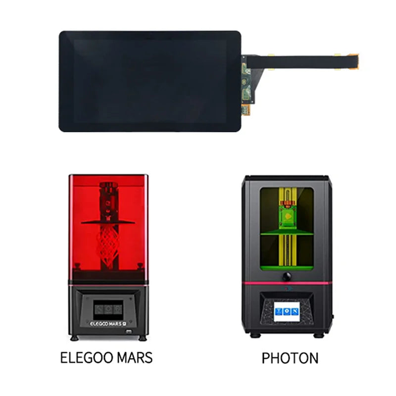 Sharp04 LS055R1SX04 With Glass protector MIPI To Sharp03  2K 5.5 inch SX04 LCD Resin For Photon Elegoo mars 3D Printer