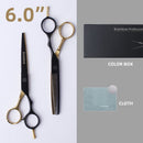 Brainbow 5.5' /6.0' Professional Hair Scissors Japan Hairdressing Barber Scissors Thinning Cutting Shears Haircut Hair Style