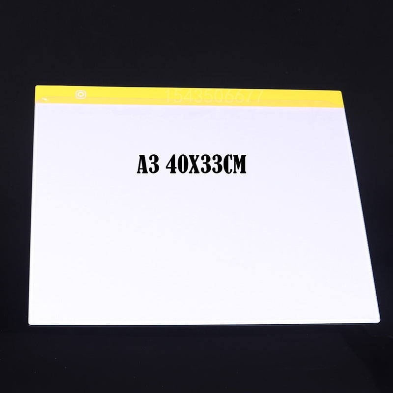 A2/A3/A4/A5 Size Three Level Dimmable Led Light Pad,Tablet Eye Protection for Diamond Painting Embroidery Tools Accessories