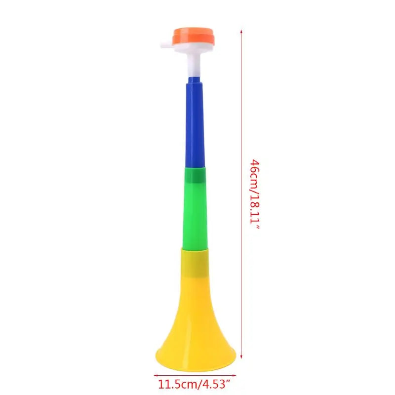 Football Stadium Cheer Fan Horns Soccer Ball Vuvuzela Cheerleading Kid Trumpet R66E