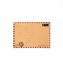 8pcs/pack 17.5x12.5cm Post Paper Envelopes  White Kraft Color Air Mail Letter Envelope
