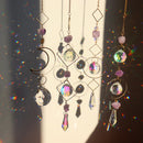 Prism Suncatcher,Hanging Window Crystals,Rainbow Light Catcher,Crystal Sun 50mm Catcher,Summer Gift,Octagon Beads