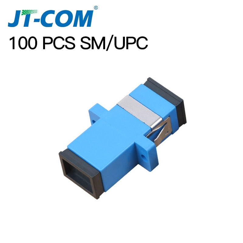 50-400Pcs SC Fiber Optic Connector Adapter SC / UPC SM Flange Singlemode Simplex SC-SC APC Coupler Wholesale to