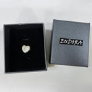 Eudora  Figure of the Cross Heart Metal Beads For Women Jewelry Making 925 Sterling Silver Good Luck Charms Fit for Silver Brace