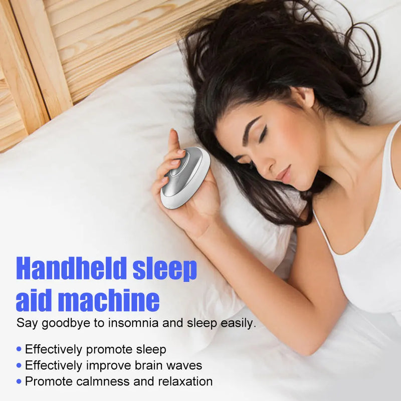Smart Microcurrent Holding Sleep Aid Instrument  Intelligent Sleep Device Hypnosis High Pressure Relief Relaxation Health Care