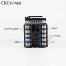 REX-C100 Digital RKC PID Thermostat Temperature Controller digital REX-C100/ 40A SSR Relay/K Thermocouple Probe/heat sink