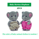 Easter Bunny Simulation Forest Animal Baby Toys Rabbit Family Dolls Dollhouse Figures Collectible Toy  4.5cm Furniture Set Gift