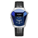 Luxury HOURSLY Brand Trend Cool Men's Wrist Watch Stainless Steel Technology Fashion Quartz Watch For Men 2022 Relogio Masculino