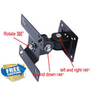 LCD-7R universal 10"24" 27"100x100 75x75 80x80 metal vesa mount arm rotate tiltable swivel LCD wall support holder