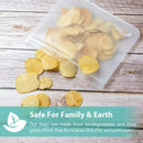 Silicone Food Storage Bag Fresh Sealed Bags Reusable Food Storage Containers Refrigerator Fresh Bags Kitchen Storage Organizer