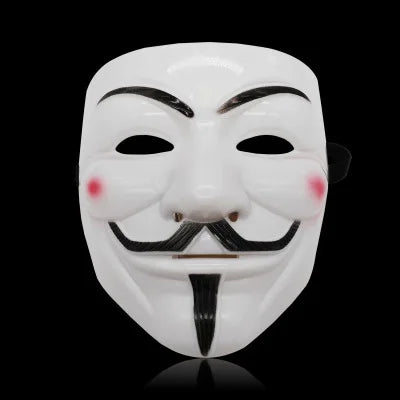 V for Vendetta Halloween Masks Movie Cosplay Costume Christmas Party Masquerade Mask Anonymous Guy Fawkes Magician Tool