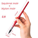 Professional Watercolor Paint Brush Handmade Squirrel Nylon Hair Pointed Painting Brush Set for Watercolor Painting Art Supplies