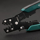 Tao Hua Yuan Crimping Tool Crimping Plier Wire Stripper Cutter Crimper WireTool 10-22AWG Quadrilateral Tube Bootlace Terminal AA