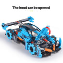 KAIYU 561PCS 4WD City Remote Control Rotating Drift Racing Car Bricks RC Supercar vehicle Building Blocks Toys for boy