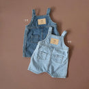 MILANCEL 2023 New Baby Overalls Toddler Girls Denim Jumpsuits Denim Clothes