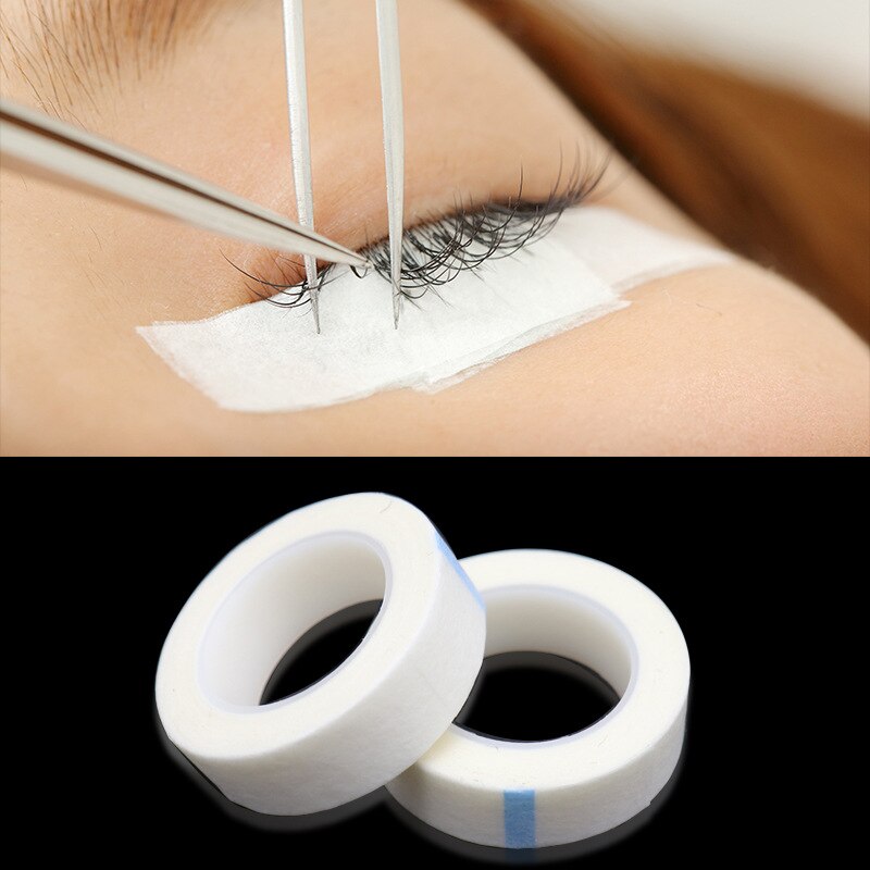 24 pcs/box Eyelash Extension Lint Free Eye Pads White Tape Under Eye Pads Paper For False Eyelash Non-woven tape Make Up Tools